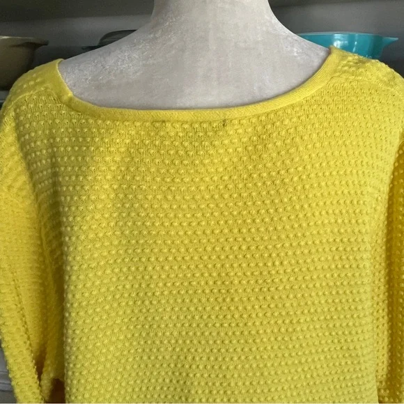 Draper James RSVP Sunny Yellow Cardigan - Size 2X - Picture 5 of 15